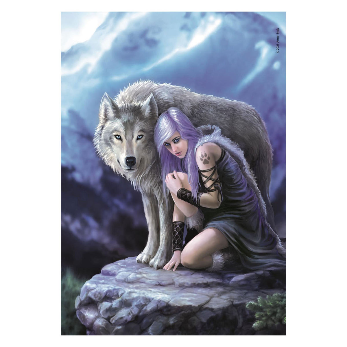 Puzzle Clementoni Protettore Anne Stokes - 1000 pz.