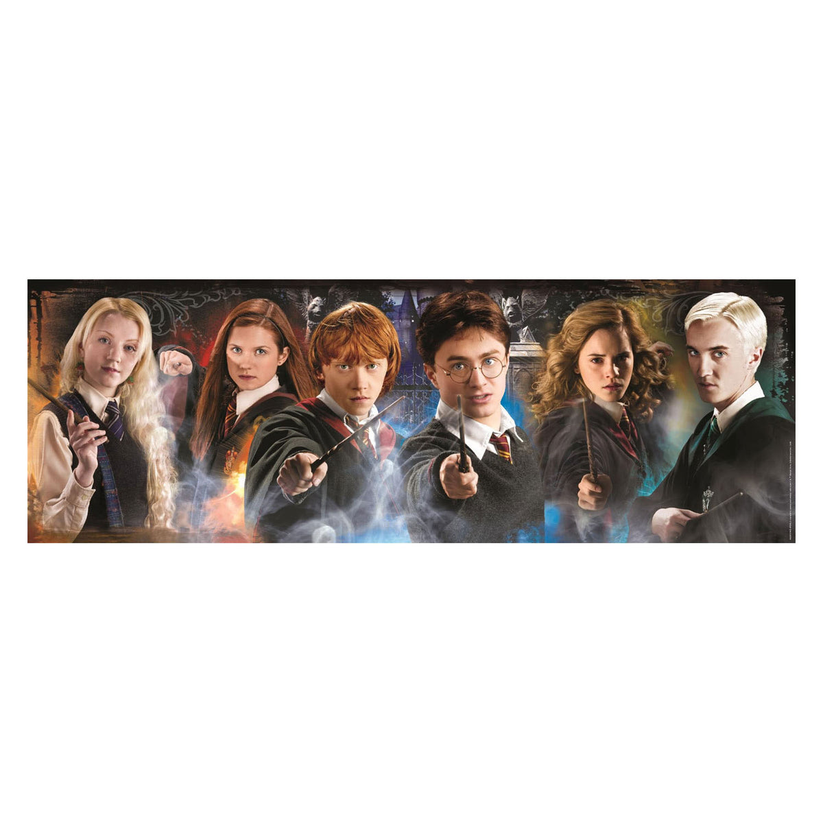 Clementoni - puzzle - 1000 pezzi - panorama harry potter