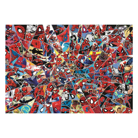 Clementoni puzzle impossibile marvel spiderman - 1000 pz.