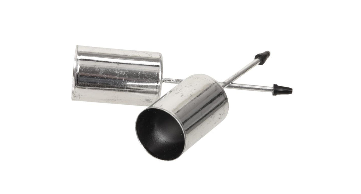 Pic pb. 4 thin candle holders k silver ø 2.5 cm 6 cm