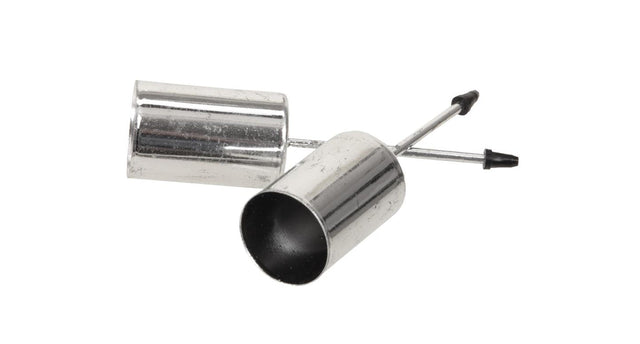 Pic pb. 4 thin candle holders k silver ø 2.5 cm 6 cm