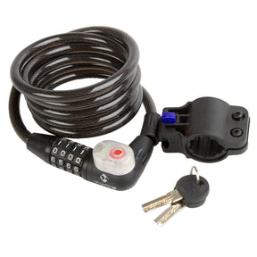 Lucchetto con cavo a spirale M-wave ds 10,18 l
