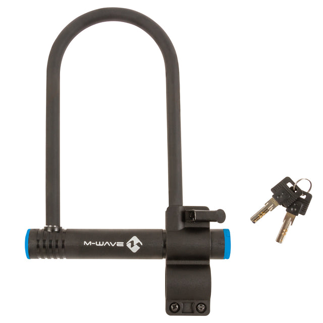 Lucchetto per bicicletta M-Wave U-Lock B245 - 256 mm - Nero