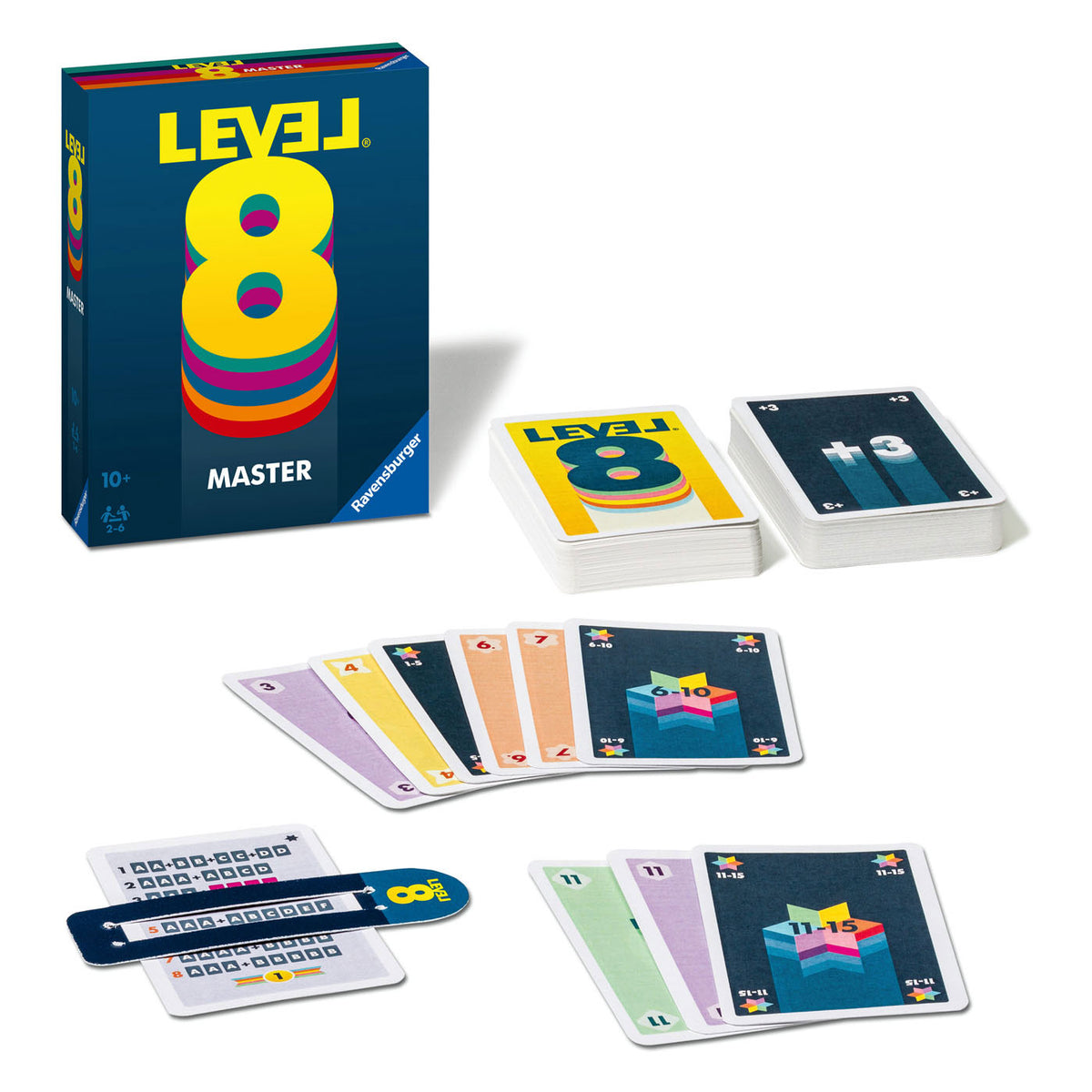 Gioco di carte master Ravensburger livello 8