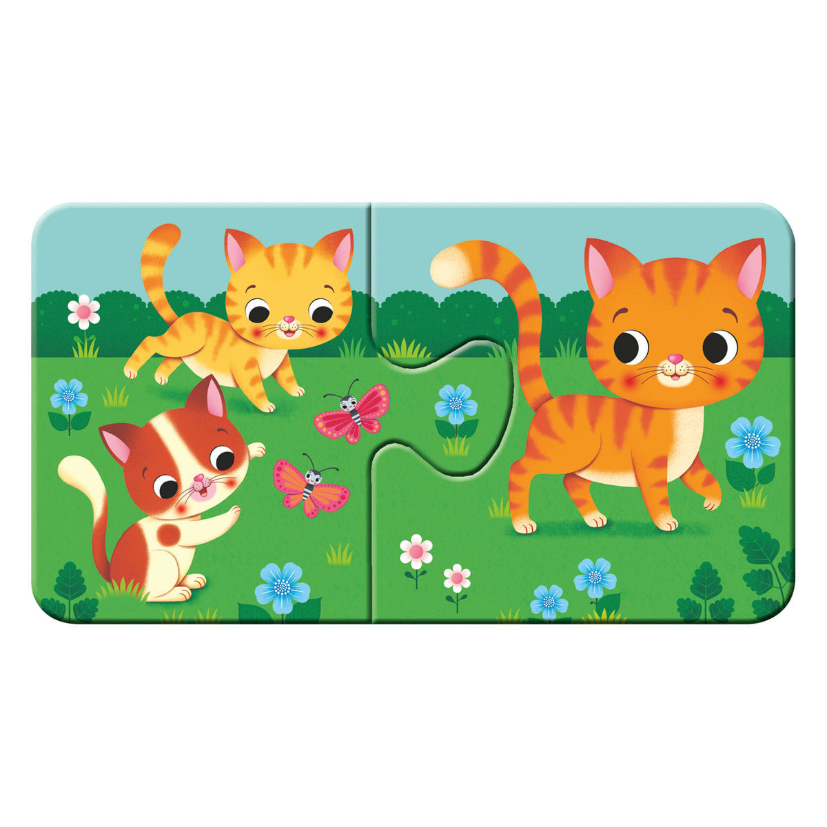 Gli animali Ravensburger e i loro piccoli - i miei primi puzzle - 9x2 pezzi - puzzle per bambini