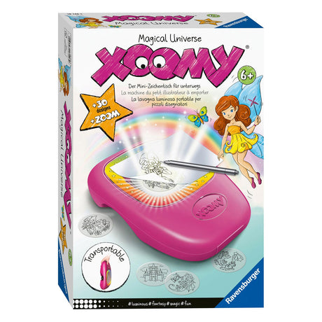 Xoomy macchina da disegno per fate e unicorni - pacchetto hobby