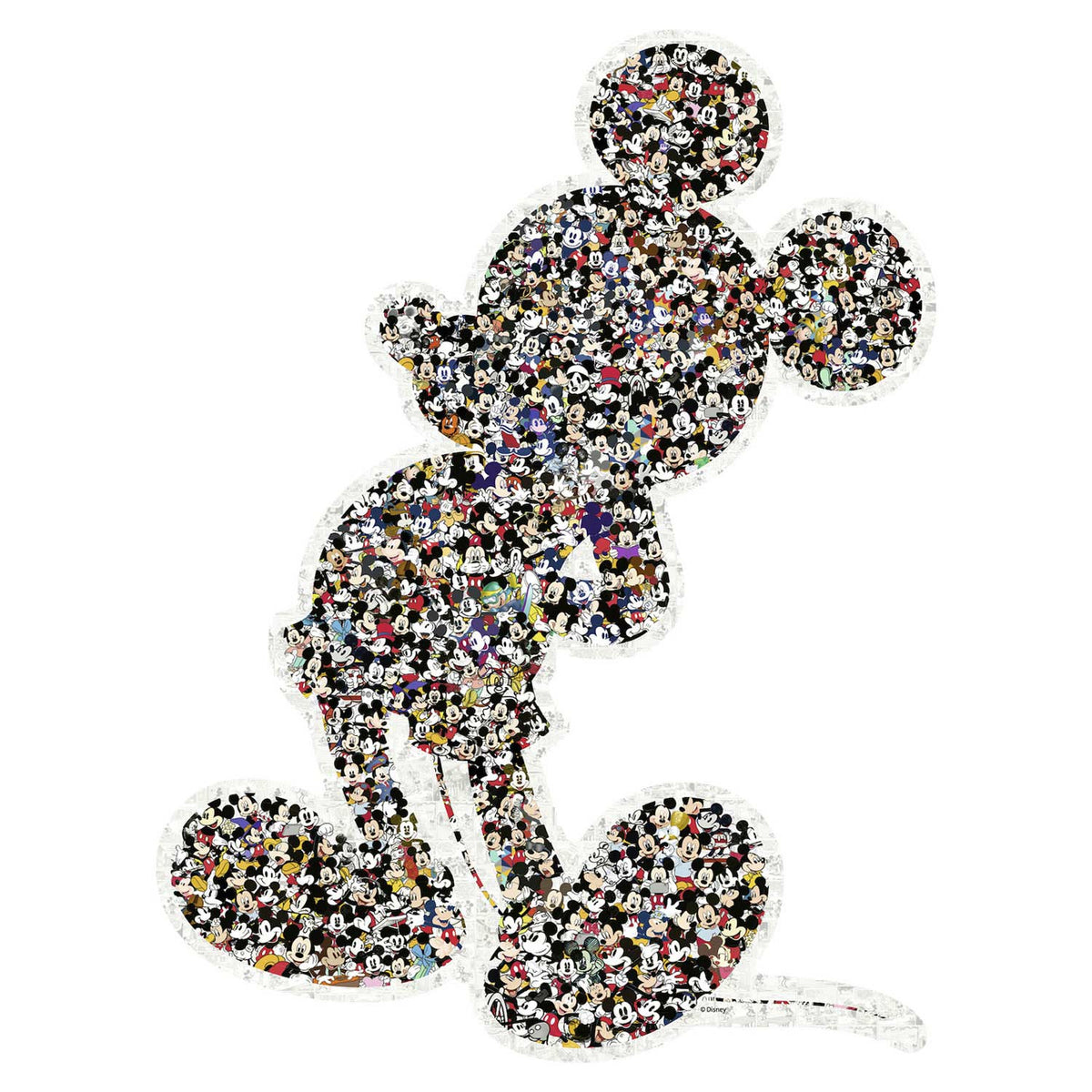 Compleanno a forma di Ravensburger Mickey 945st.