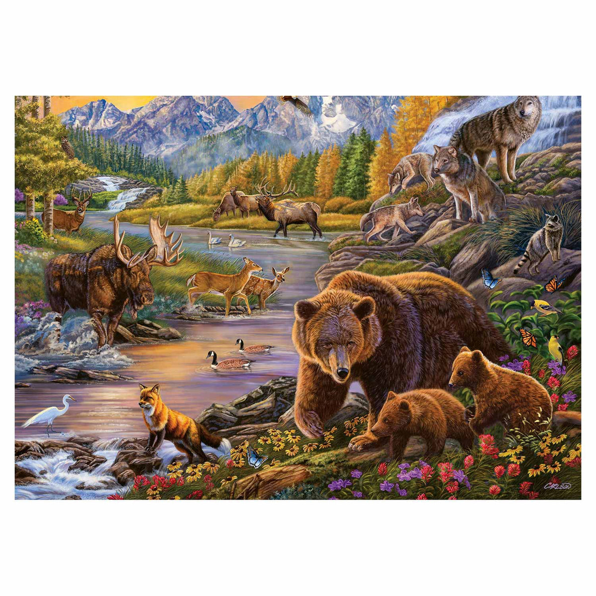 Ravensburger Puzzle Wilderness - Puzzle - 500 pezzi