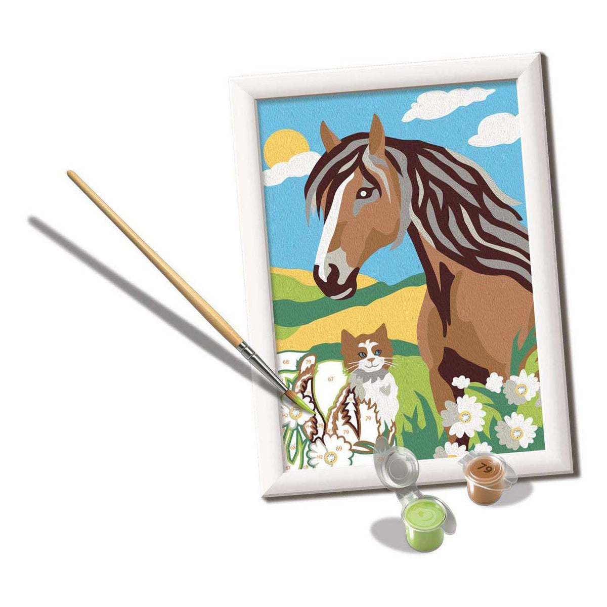 Ravensburger creart cavallo e figa