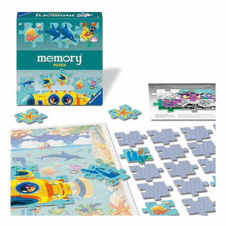 Puzzle Ravensburger Memory™ mondo sottomarino