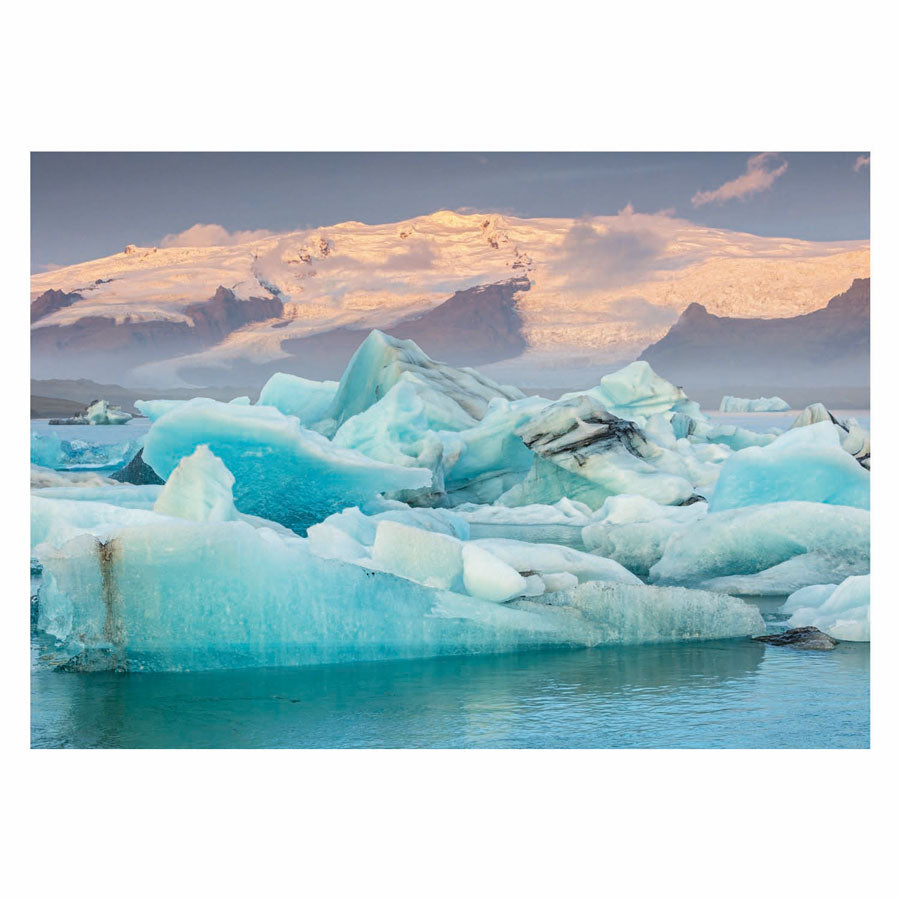Puzzle Ravensburger Jokulsarlon Islanda - Paesaggio da 1000 pezzi.