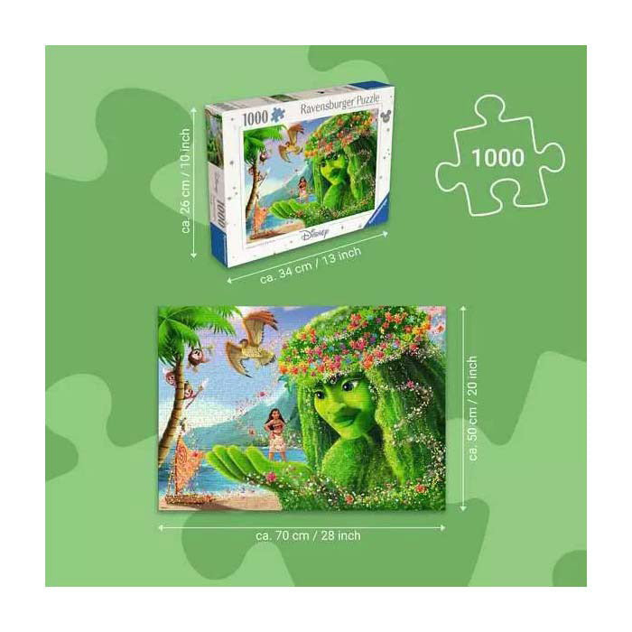 Puzzle Ravensburger Vaiana 1000 pezzi