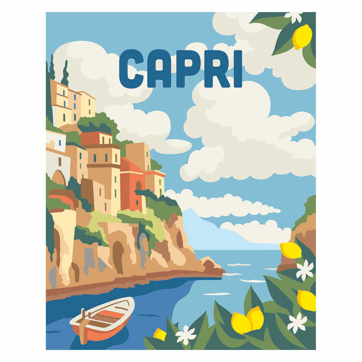 Ravensburger creart dipingi per numero - capri