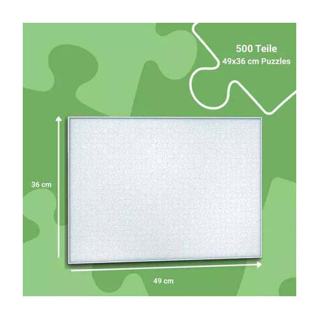 Ravensburger cornice puzzle bianca 500 pezzi - cornice puzzle per puzzle.