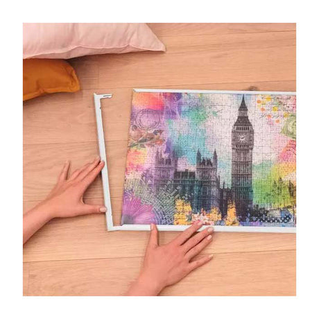 Ravensburger cornice puzzle bianca 500 pezzi - cornice puzzle per puzzle.