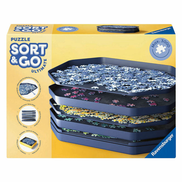 Set di smistamento puzzle Ravensburger Premium - organizzatore di puzzle - 6 pezzi.