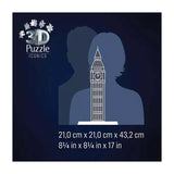 Ravensburger Puzzle 3D Iconics Big Ben - con luce - 235 pz.
