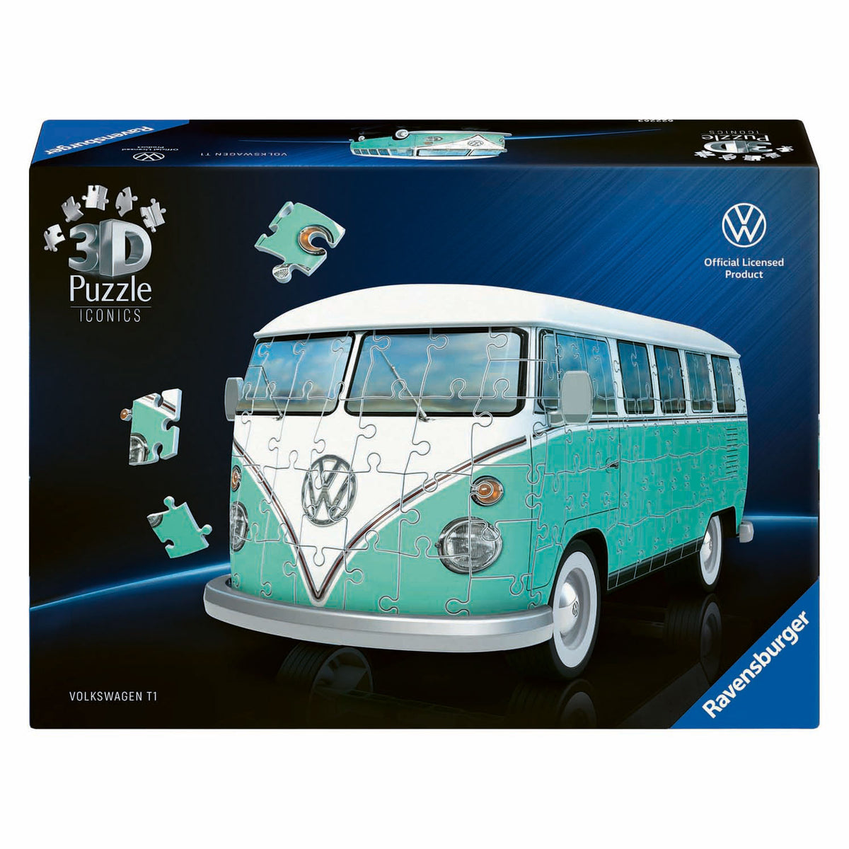 Ravensburger Puzzle 3D iconici Volkswagen T1 - 185 pz.