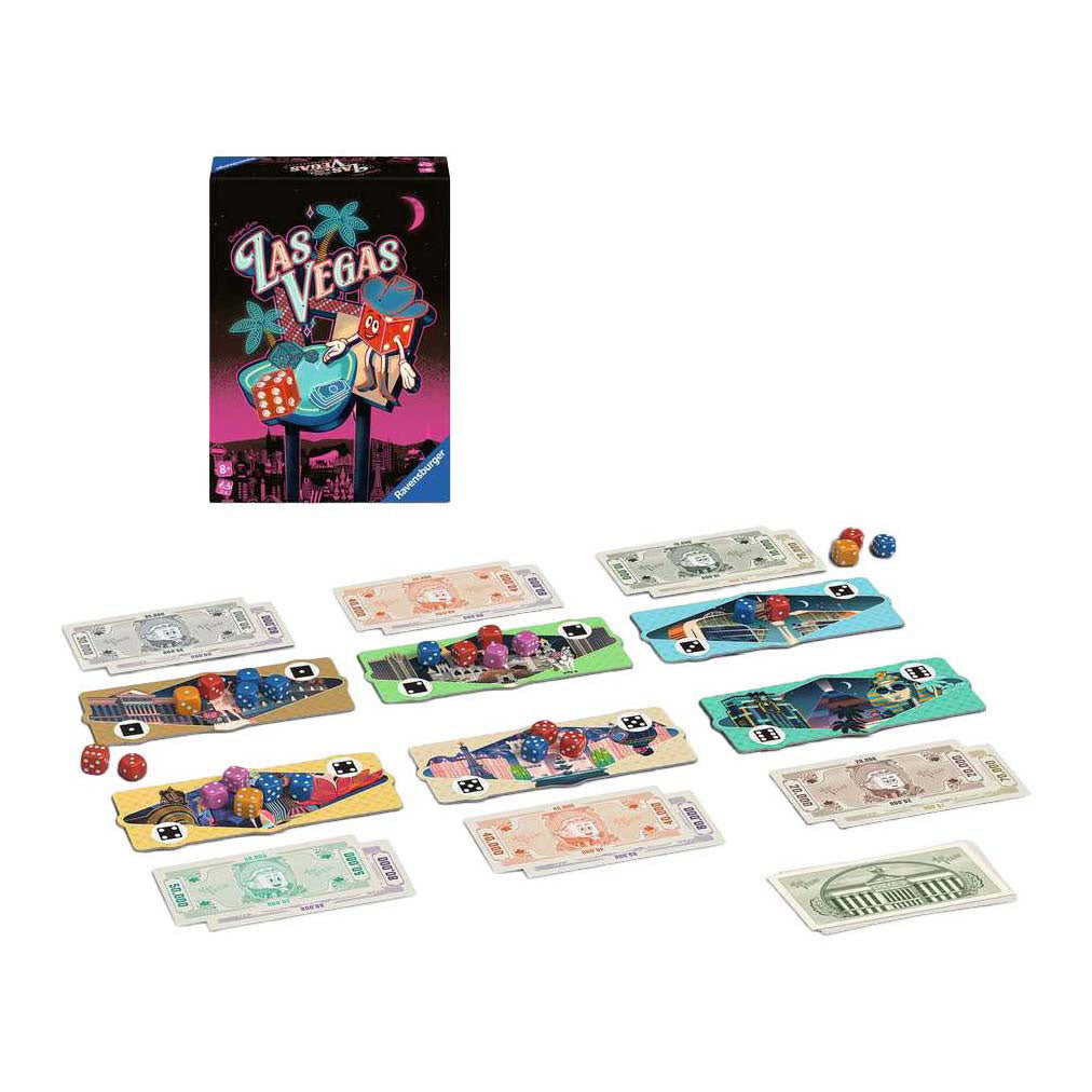 Ravensburger – Las Vegas – gioco di dadi – da 8 anni