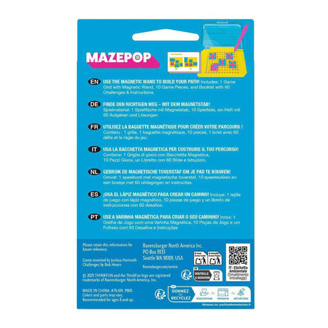 Ravensburger – mazepop – gioco di logica impegnativo – da 8 anni