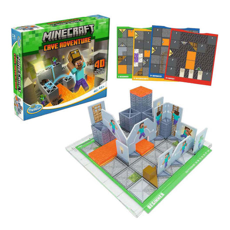 Thinkfun – Minecraft Cave Adventure – gioco di logica – da 8 anni