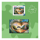 Puzzle Ravensburger Sunset Splash - 1000 pezzi.