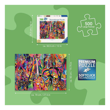 Ravensburger – Giungla di gioielli – Puzzle – 1000 pezzi