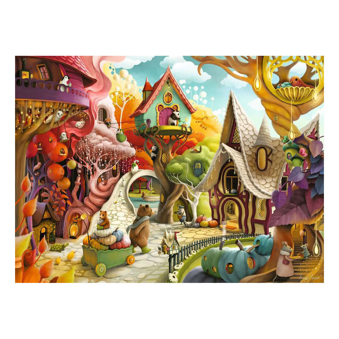 Ravensburger - Casa dolce casa - Puzzle da 500 pezzi