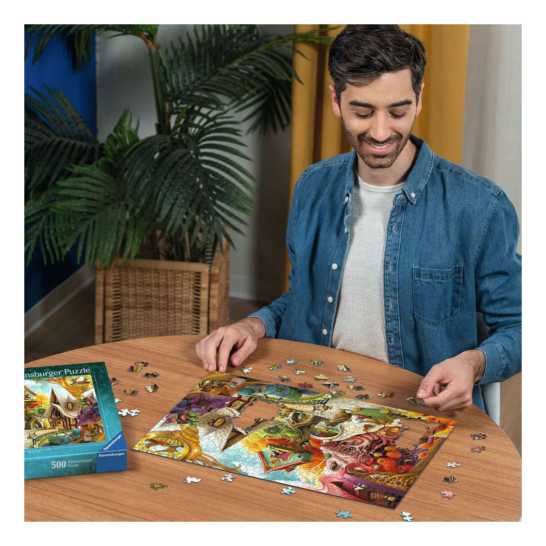 Ravensburger - Casa dolce casa - Puzzle da 500 pezzi