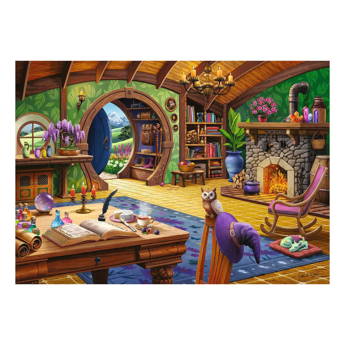 Ravensburger – Casetta incantata – Puzzle – 1000 pezzi