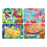 Ravensburger il mio primo puzzle dolci dinosauri 2 4 6 8p