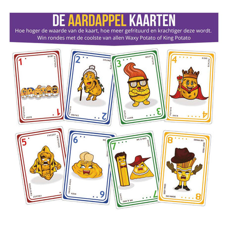 Gioco di carte con patate fritte edizione fritta (nl)