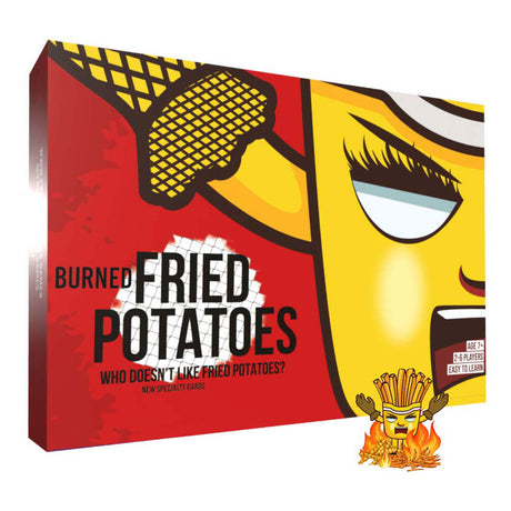 Gioco di carte patate fritte edizione bruciata (inglese)