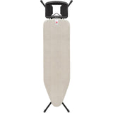 Asse da stiro Brabantia b - per ferro - 124 x 38 cm - grigio denim