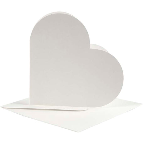 Azienda creativa https: www.cchobby.nl biglietti-a-forma-di-cuore-size-card-12-5x12-5-cm-size-envelope-13-5x13-5-cm-off-white-10-set-1-box