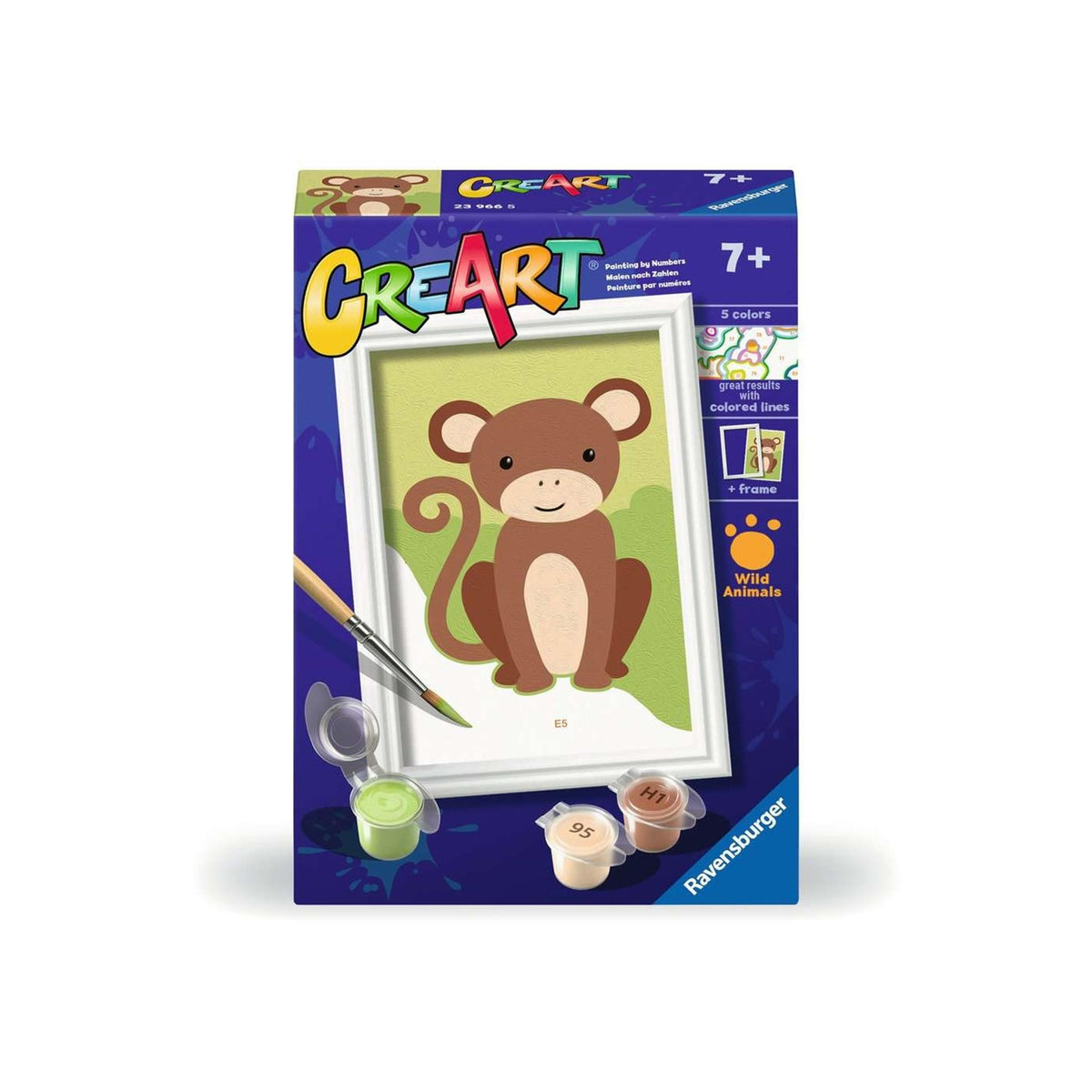 Ravensburger crea la scimmia selvatica