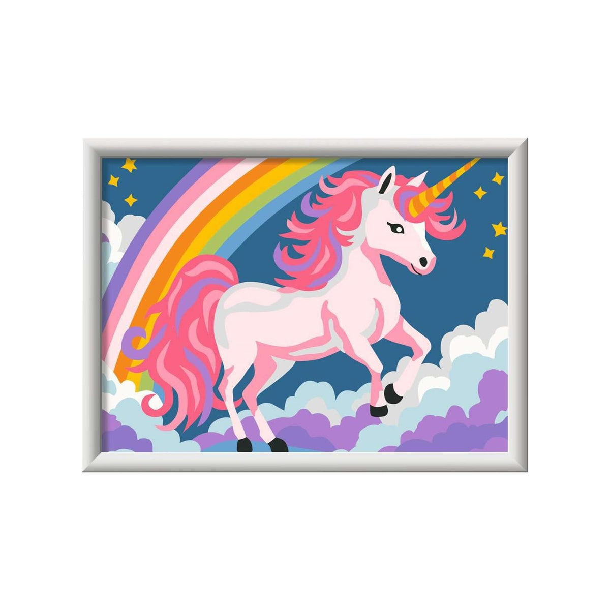 Ravensburger creart dipingi con i numeri - unicorno