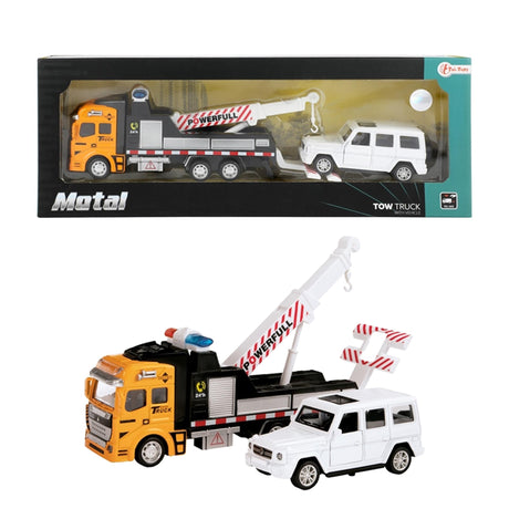 Toi-toys toi giocattoli carro attrezzi tirare indietro e auto