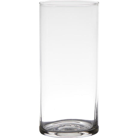 Vaso cilindrico B-living in vetro ã˜9xh19cm