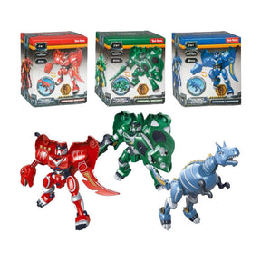 Toi-toys roboforces robot di assemblaggio dino