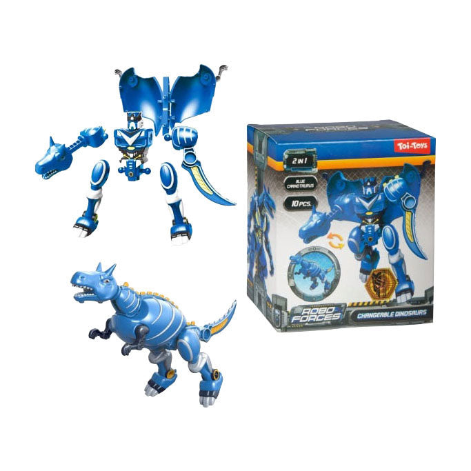 Toi-toys roboforces robot di assemblaggio dino