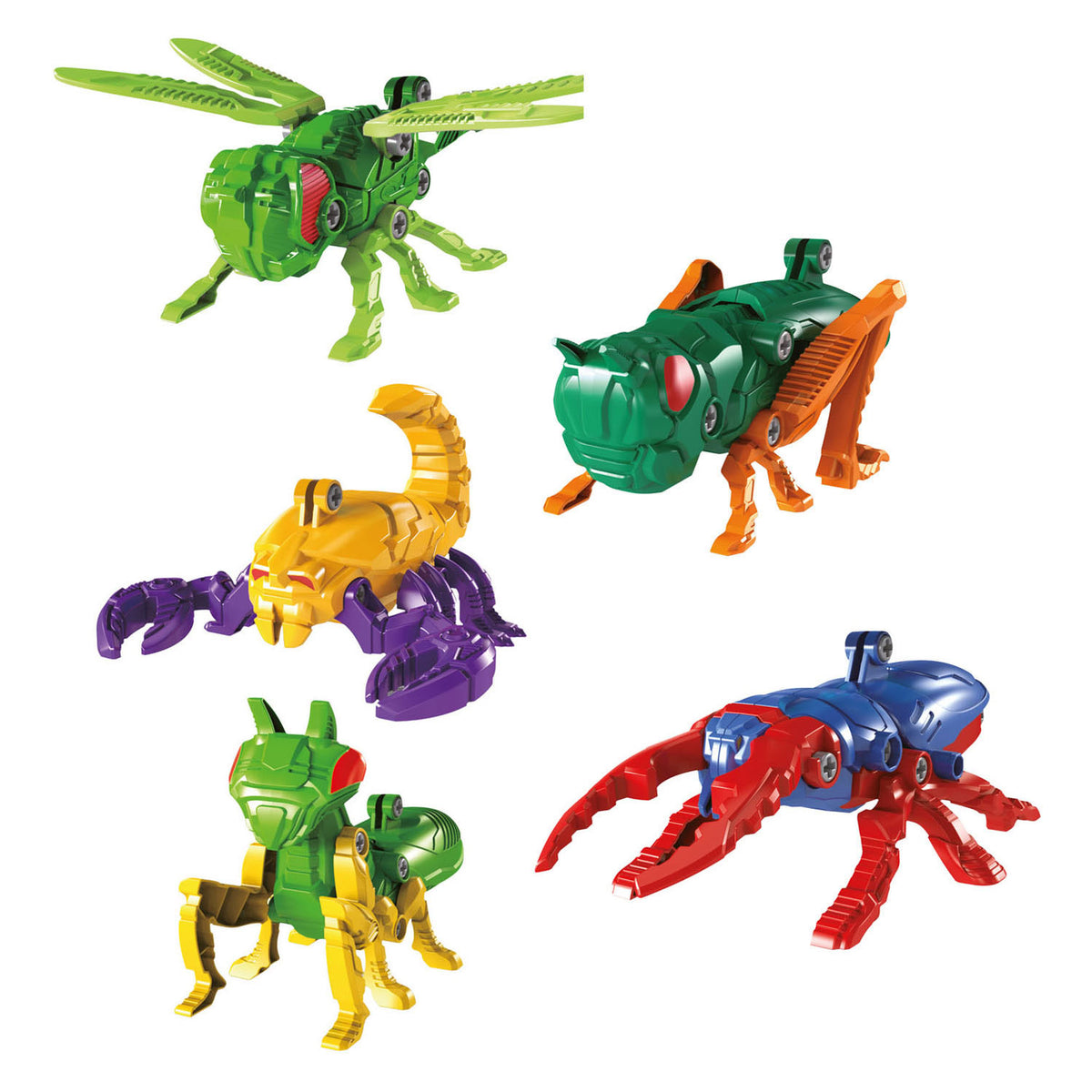 Toi-toys insetto 3D montabile - 5 in 1