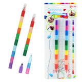 Pennarello a cera Toi-toys 10 in 1, 2 pz.