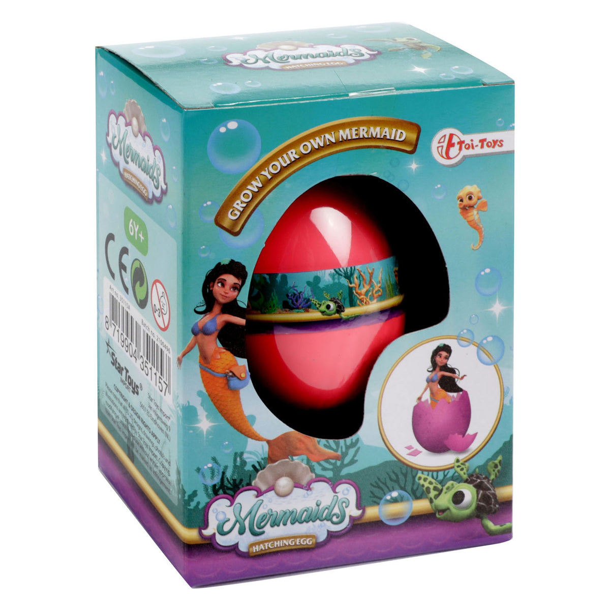 Sirena uovo di crescita Toi-Toys