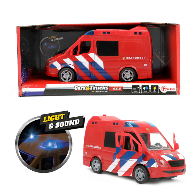 Camion dei pompieri Toi-toys con luci e suoni