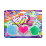 Toi-toys toi giocattoli rimbalzanti in pasta 3 pezzi su cartoncino