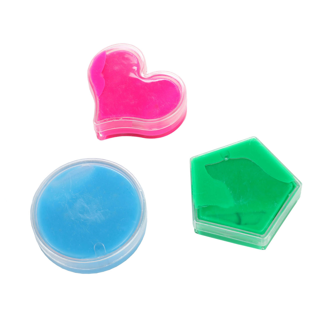 Toi-toys toi giocattoli rimbalzanti in pasta 3 pezzi su cartoncino