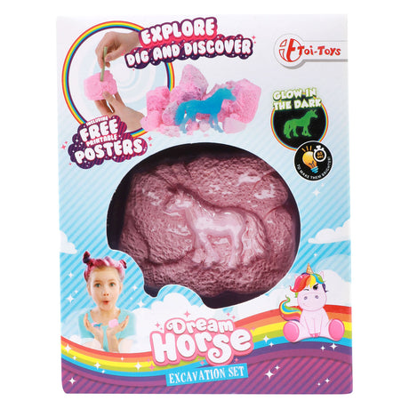 Toi-toys egrance set eenhoorn bagliore nel buio