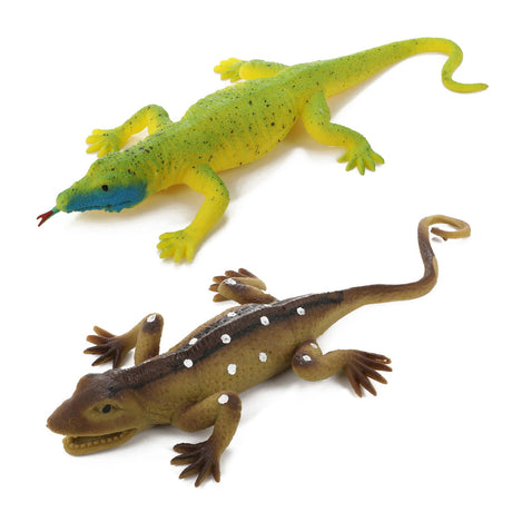Toi-toys rettile realistico su cartoncino