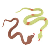Toi-toys toi giocattoli 3 serpenti super elastici su cartoncino 27 cm